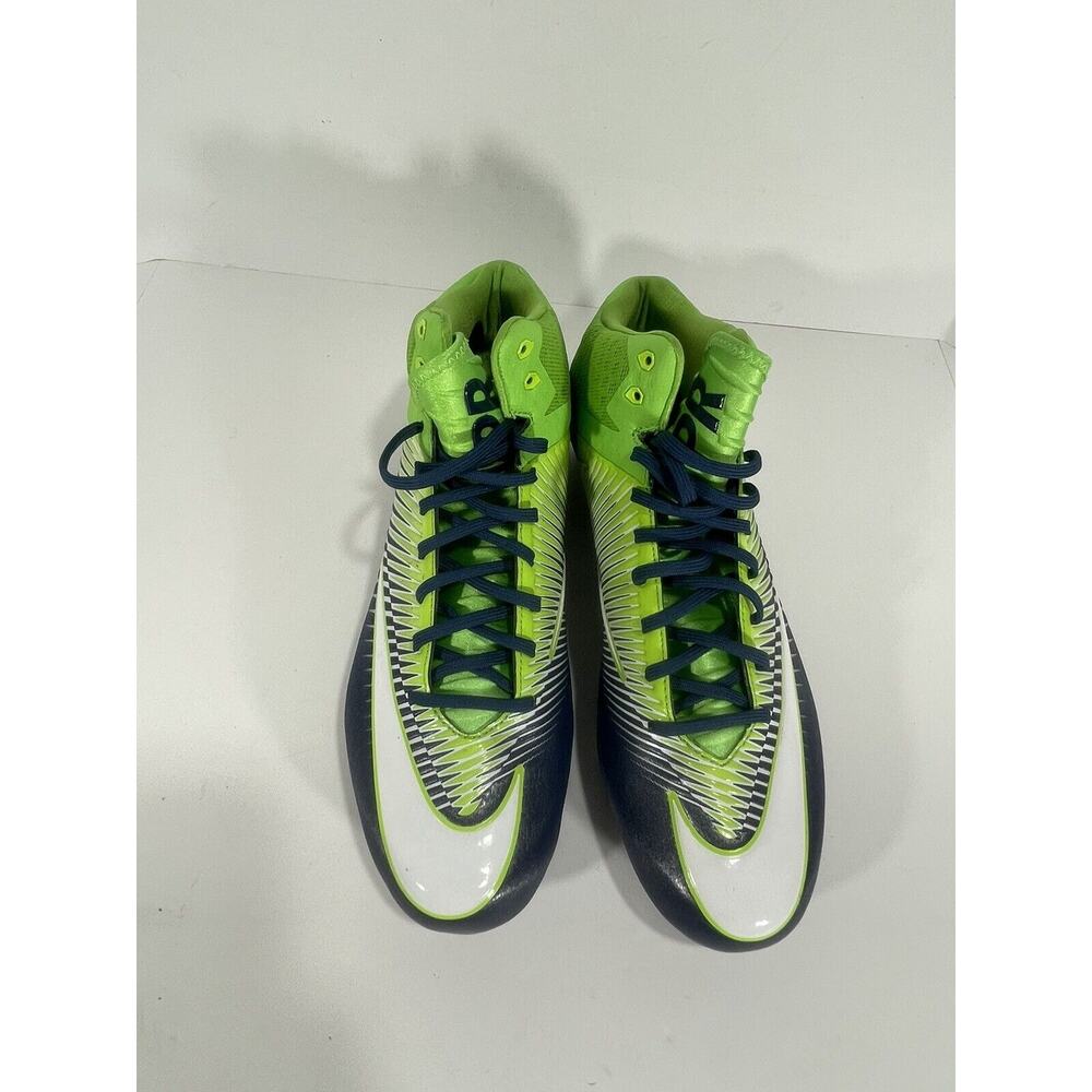 Mens Nike Vapor Speed Football Cleats Size 15 846443-369 Green Blue White New - Picture 4 of 8